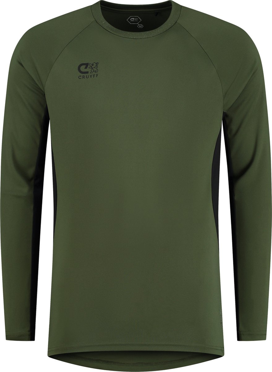 879x1200-125 Cruyff Turn Tech LS Shirt Heren - Maat M - Afbeelding 1