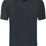 Jako Organic Polo Kinderen - Antraciet | Maat: 152