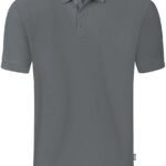 Jako Organic Polo Kinderen - Steengrijs | Maat: 140