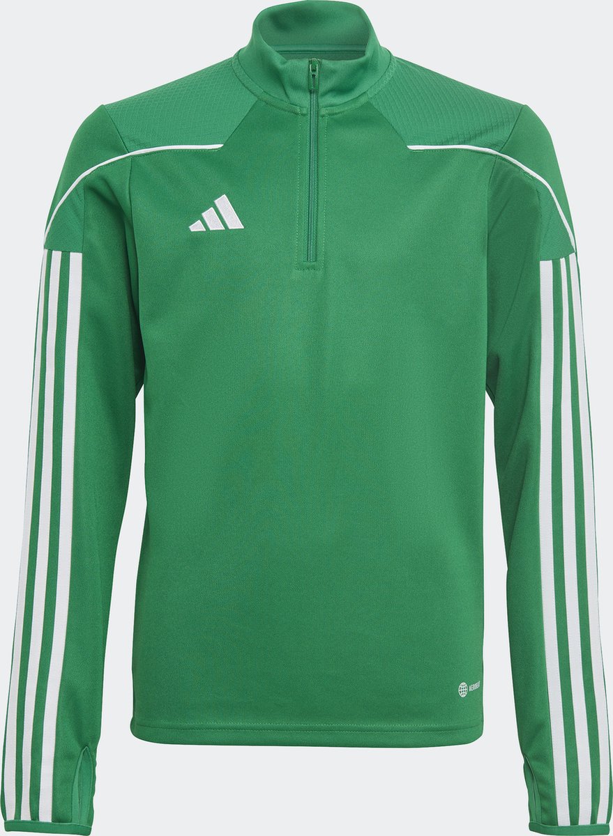 879x1200-3 adidas Performance Tiro 23 League Training Shirt - Kinderen - Groen - 140 - Afbeelding 1