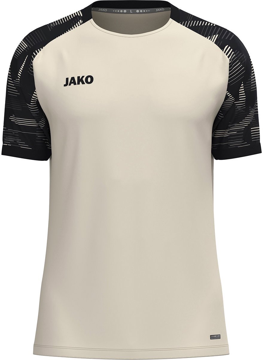 879x1200-91 Jako Sonic T-Shirt Kinderen - Off White / Zwart | Maat: 116 - Afbeelding 1