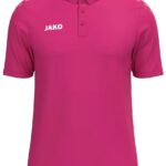 Jako One Polo Kinderen - Deep Pink | Maat: 164