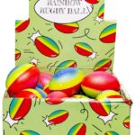 Duckiez Rugby Bal Regenboog - 24 stuks