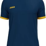 Jako One Shirt Korte Mouw Kinderen - Navy / Citroen | Maat: 164