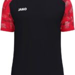 Jako Sonic T-Shirt Heren - Zwart / Rood | Maat: XXL