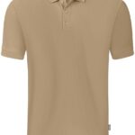 Jako Organic Polo Heren - Zand | Maat: 3XL