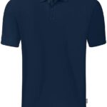 Jako Organic Polo Kinderen - Marine | Maat: 152