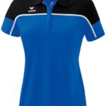 Erima Change Polo Dames - New Royal / Zwart / Wit | Maat: 38