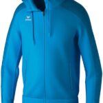 Erima Evo Star Trainingsjack Met Capuchon Kinderen - Curaçao | Maat: 152