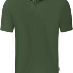 Jako Organic Polo Kinderen - Olijf | Maat: 164