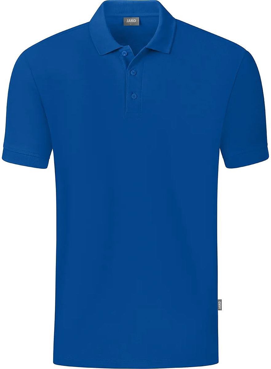 882x1200-260 Jako Organic Polo Heren - Royal | Maat: 3XL - Afbeelding 1
