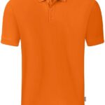 Jako Organic Polo Heren - Oranje | Maat: 3XL