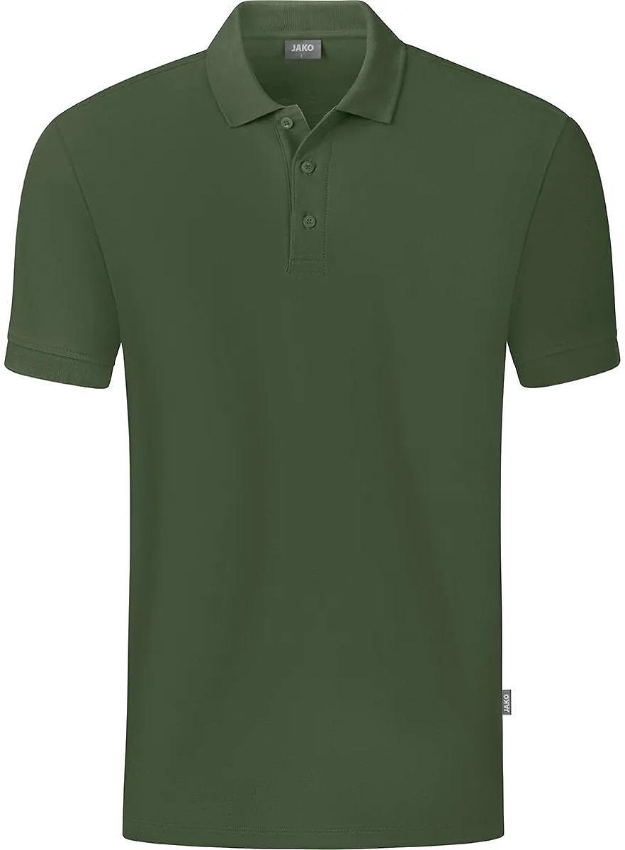 882x1200-57 Jako Organic Polo Kinderen - Olijf | Maat: 152 - Afbeelding 1