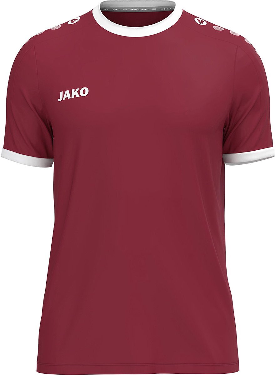 882x1200-75 Jako One Shirt Korte Mouw Kinderen - Bordeaux | Maat: 152 - Afbeelding 1