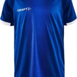 Craft Progress 2.0 Graphic Shirt Korte Mouw Kinderen - Royal / Wit | Maat: 134/140