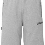 Uhlsport Id Short Heren - Donkergrijs Gemeleerd / Zwart | Maat: XL