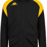 Kappa Lenno Sweatshirt Met Rits Zwart S Man
