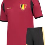 Belgie Voetbaltenue Thuis 2024-2026 - Voetbal Tenue Kinderen - Shirt en Broekje - Jongens en Meisjes - Volwassenen - Heren en Dames - Maat XXL