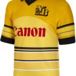 COPA - BSC Young Boys 1981/83 Retro Voetbalshirt - Heren - Zwart - Geel - XXL