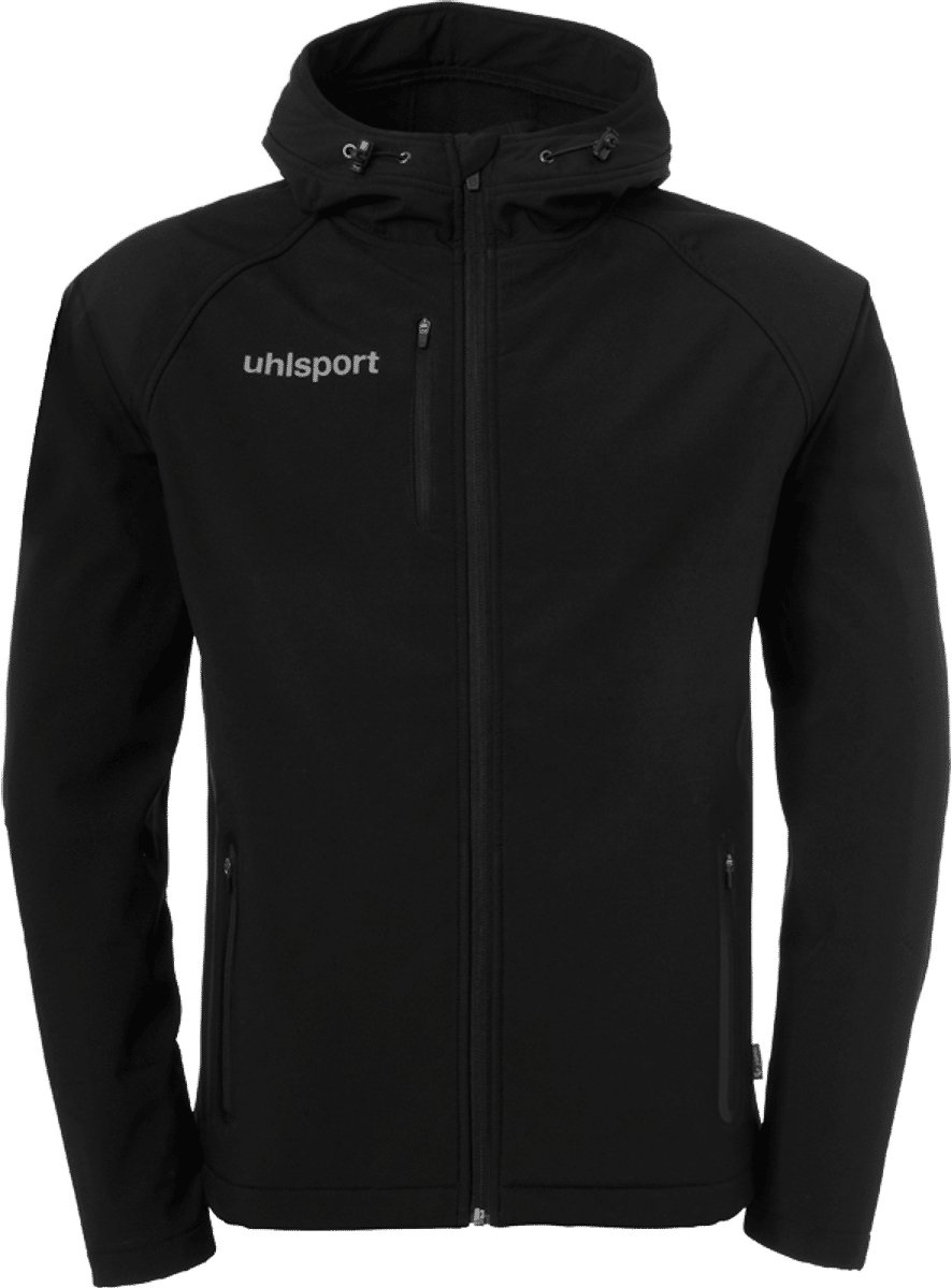 886x1200-39 Uhlsport Id Softshelljas Heren - Zwart / Wit | Maat: XL - Afbeelding 1