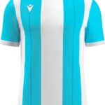 Macron Propus Eco Shirt Korte Mouw Kinderen - Columbia / Wit | Maat: 9-10 Y