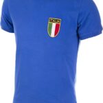 COPA - Italië 1970's Retro Voetbalshirt - Mannen - Blauw - M