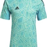 adidas teamwear T-shirt Heren Condivo 22 Goalkeeper Jersey Short Sleeve Groen - Maat L