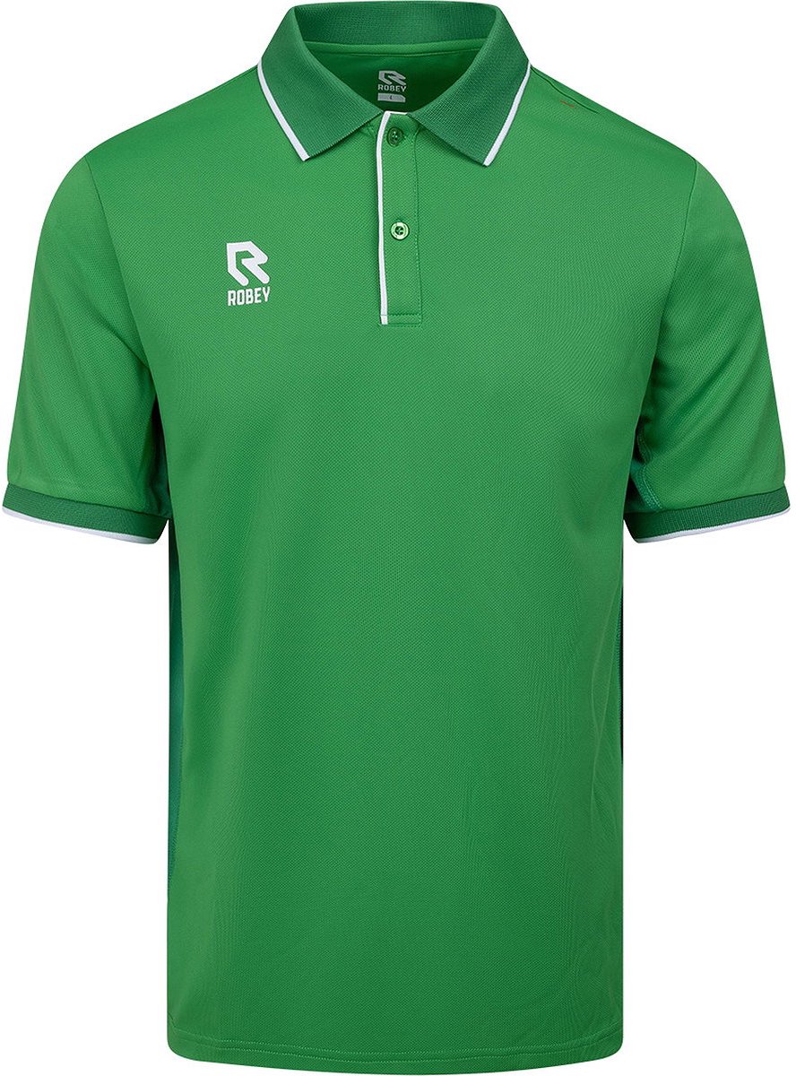 888x1200-26 Robey Allrounder Polo Heren - Groen | Maat: XL - Afbeelding 1