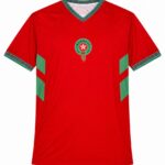 Voetbalshirt Marokko | Marokkaans Elftal shirt | WK Voetbal / Africa Cup T-shirt | Morocco sportshirt | Maroc supporter | maat S