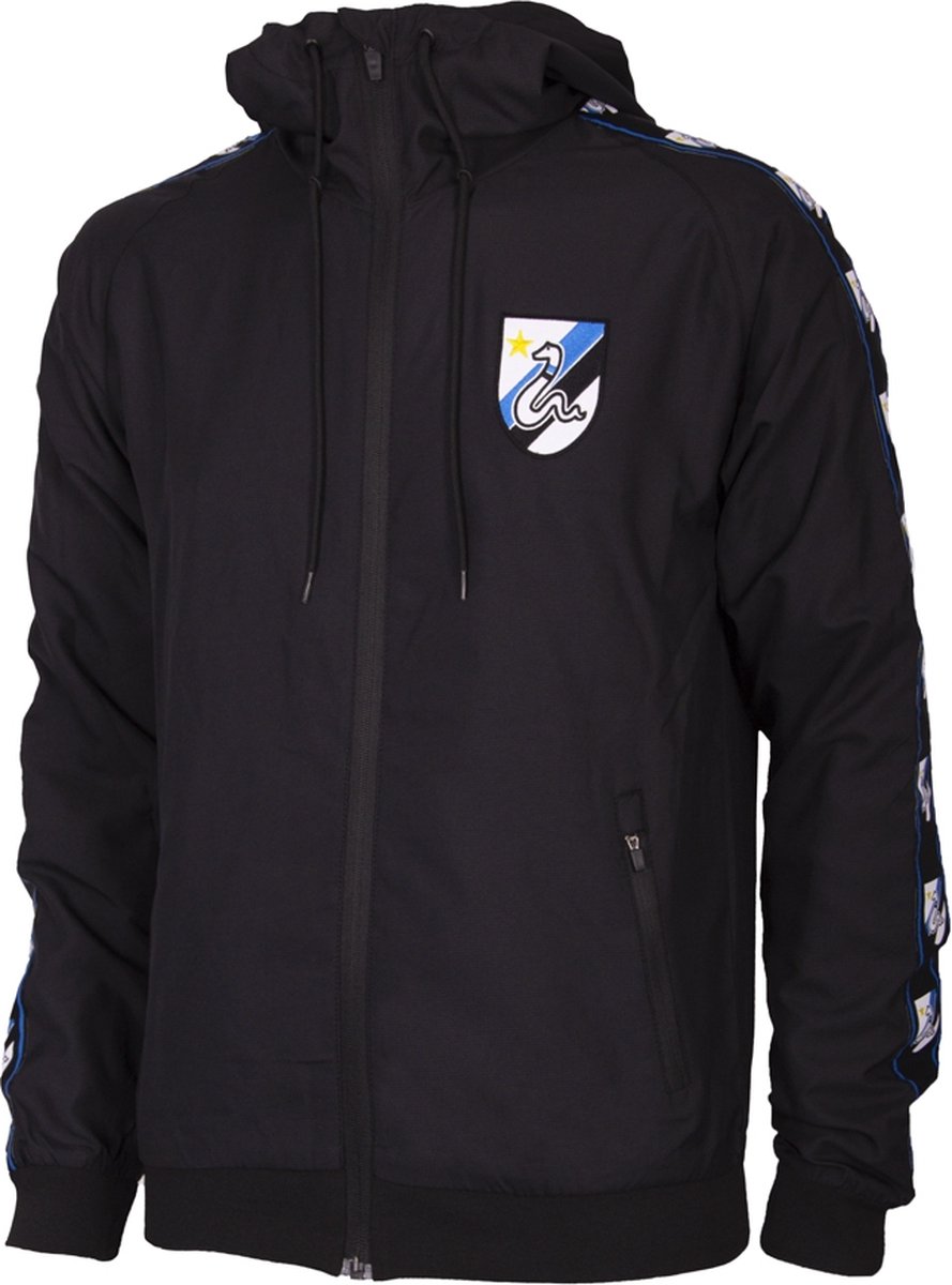 889x1200-15 COPA - Inter Milan Taper Windbreaker - Heren - Zwart - XS - Afbeelding 1