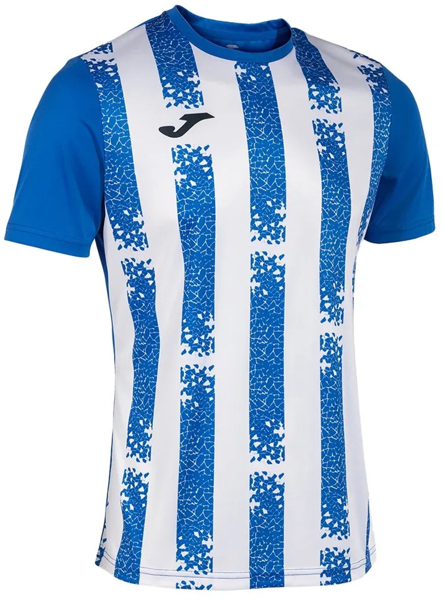 889x1200-26 Joma Inter Iii T-shirt Met Korte Mouwen Wit,Blauw 3XL Man - Afbeelding 1