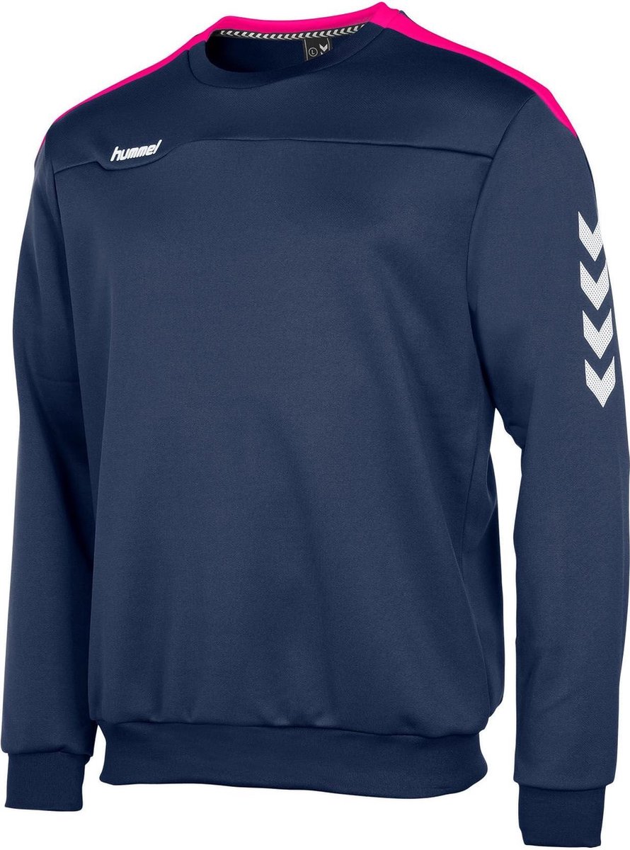 890x1200-15 hummel Valencia Top Round Neck Sporttrui Kids - Maat 140 - Afbeelding 1