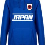 Japan Team Hoodie - Blauw - Dames - L