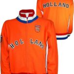 Holland retro jack - holland souvenir - oranje vest - wk 2022 nederlands elftal - maat L