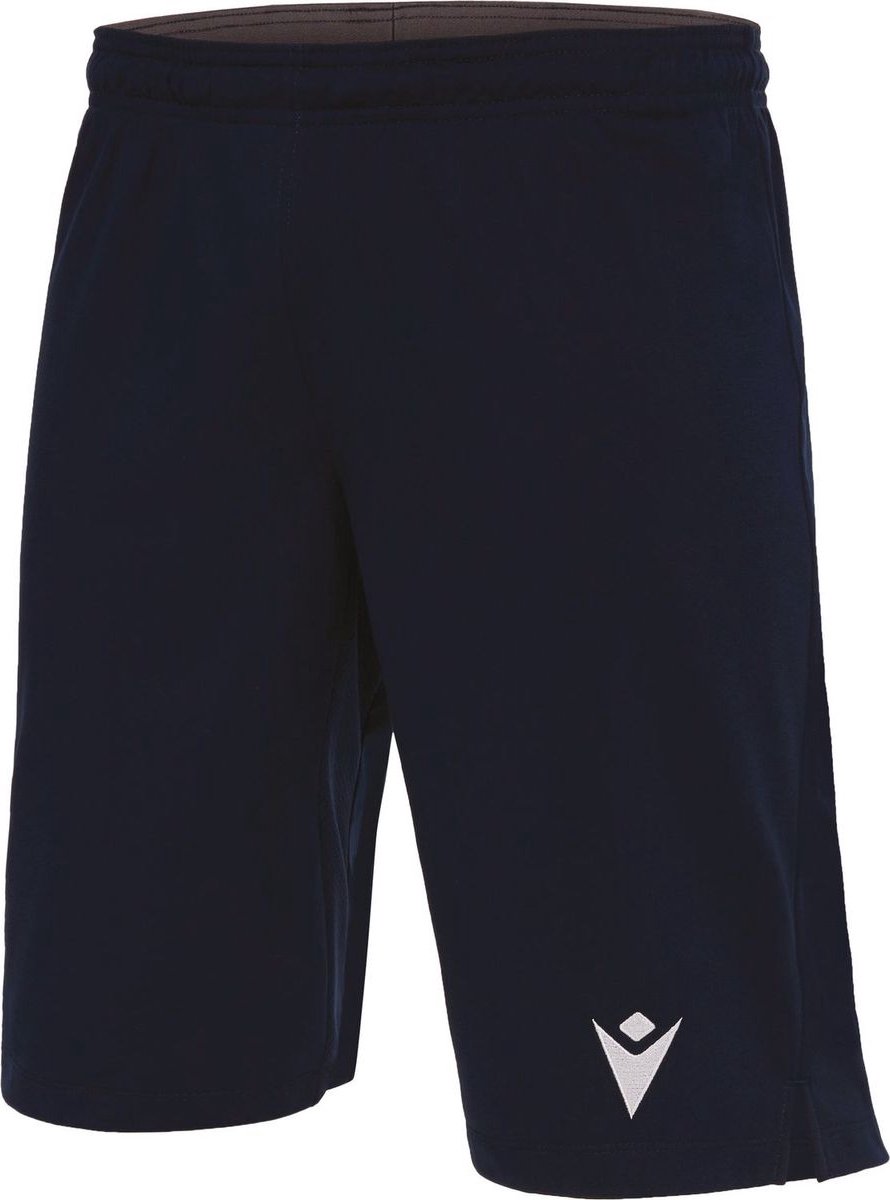 890x1200-3 Macron Volga Trainingsshort Heren - Marine | Maat: S - Afbeelding 1