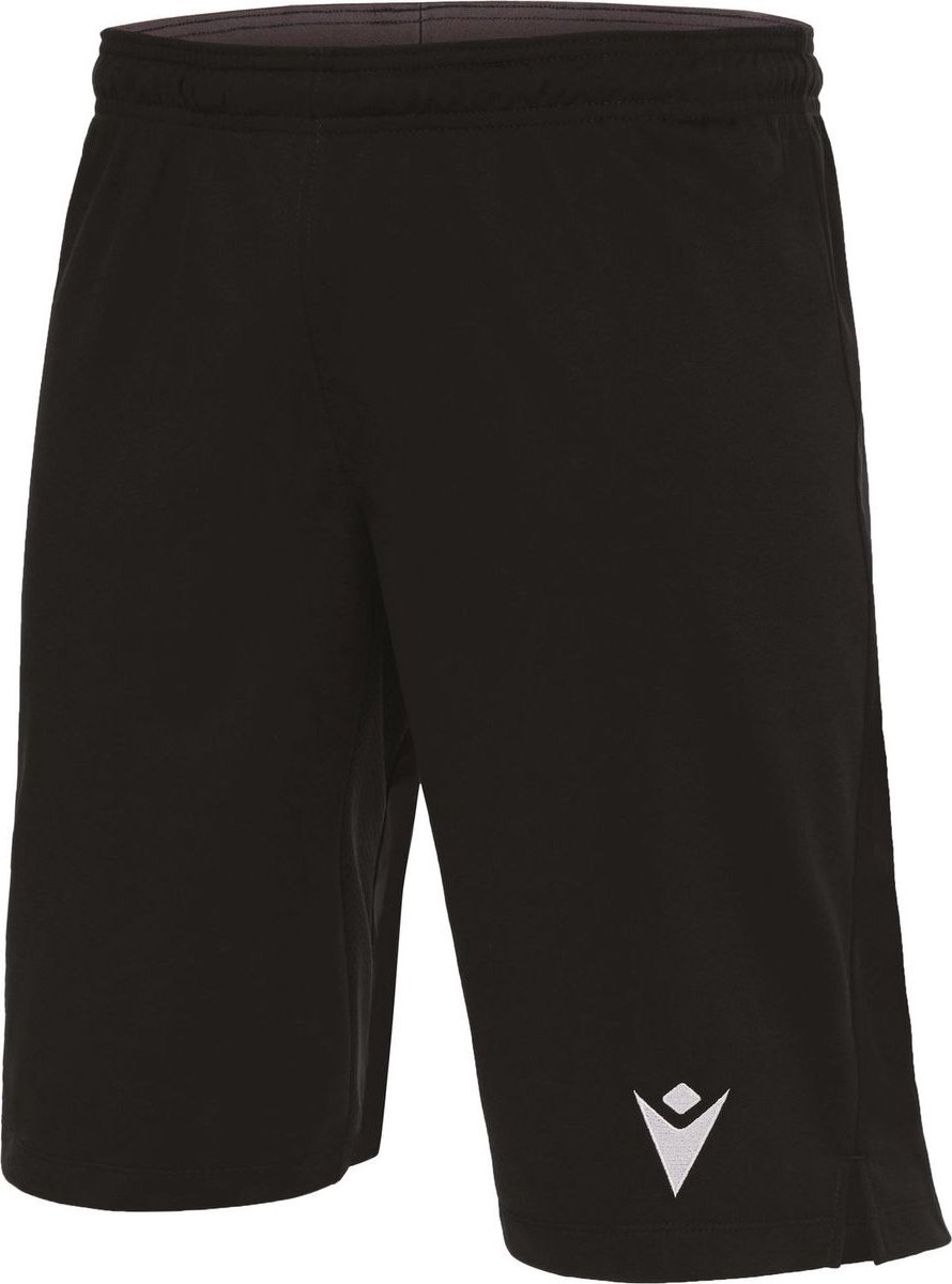 890x1200 Macron Volga Trainingsshort Heren - Zwart | Maat: XXL - Afbeelding 1