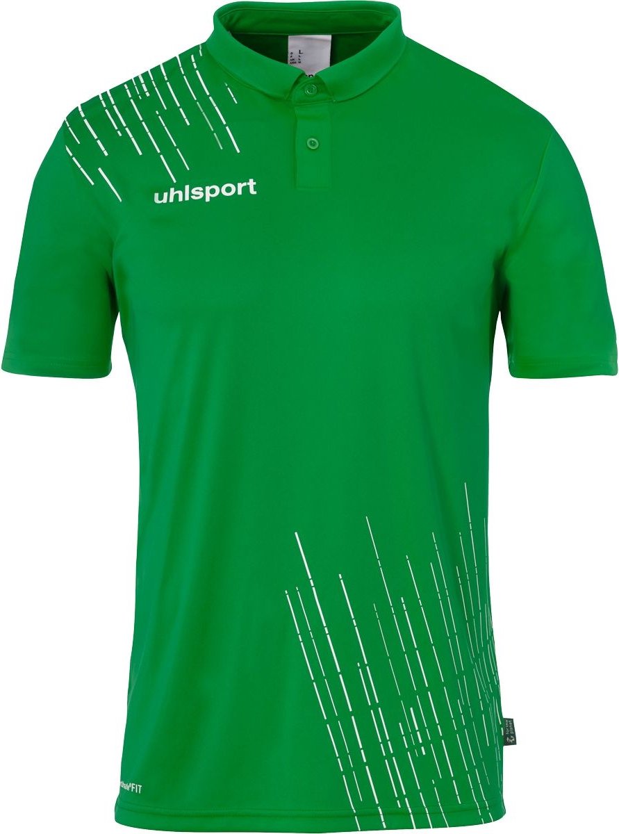 891x1200-13 Uhlsport Score 26 Polo Kinderen - Groen / Wit | Maat: 164 - Afbeelding 1
