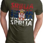Heren T-shirt met landelijke Voetbalprint - Comfortabele Katoen Shirt