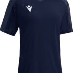 Macron Bellatrix Shirt Korte Mouw Dames - Marine | Maat: L