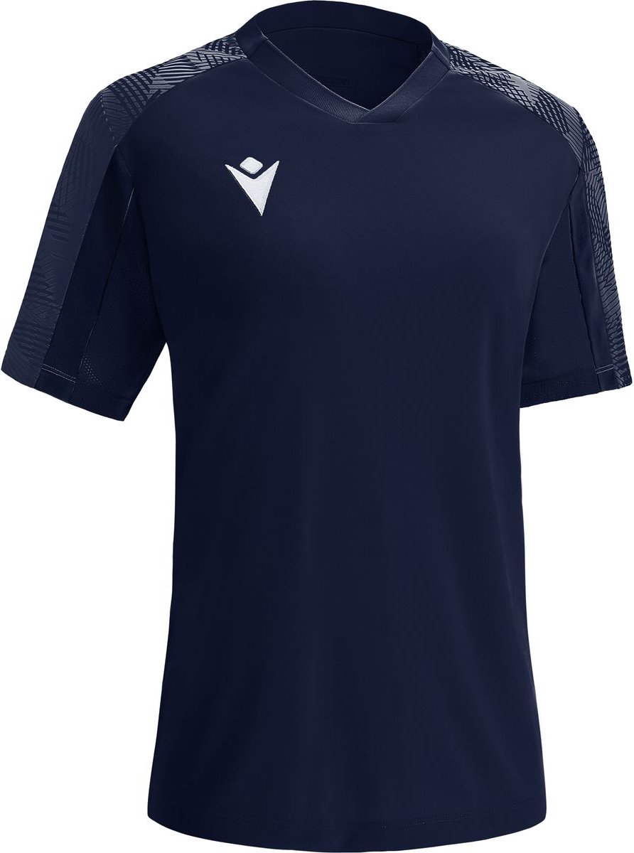 892x1200-15 Macron Bellatrix Shirt Korte Mouw Dames - Marine | Maat: L - Afbeelding 1