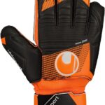 Uhlsport Soft Resist+ Flex Frame Keepershandschoenen Oranje,Zwart 7 1/2