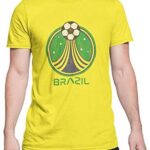Vintage Stijl Voetbalfan T-shirt van Organisch Katoen