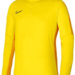 Nike Df Academy 23 Drill Top SS Trainingstop Kinderen Geel - Maat S