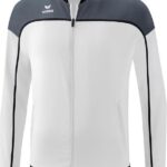 Erima Change Presentatiejack Heren - Wit / Slate Grey / Zwart | Maat: 3XL