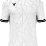 Macron Cerberus Shirt Korte Mouw Heren - Wit / Zwart | Maat: M