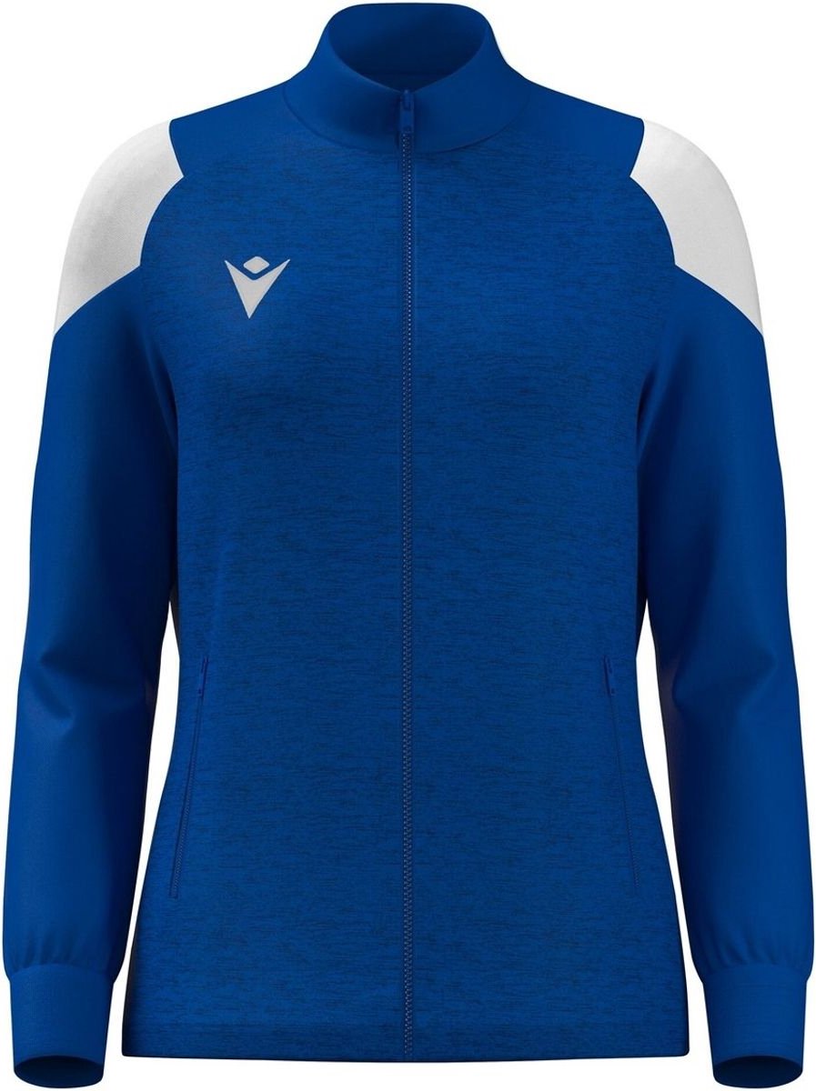 897x1200-40 Macron Glory Valkyria Trainingsvest Dames - Royal | Maat: S - Afbeelding 1