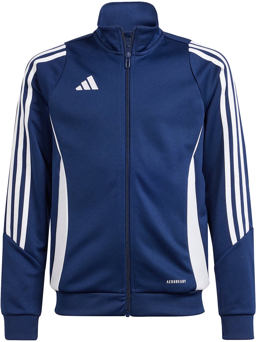 898x1200-2 adidas Tiro 24 Training Trui Kinderen Marineblauw - Maat 128cm - Afbeelding 1