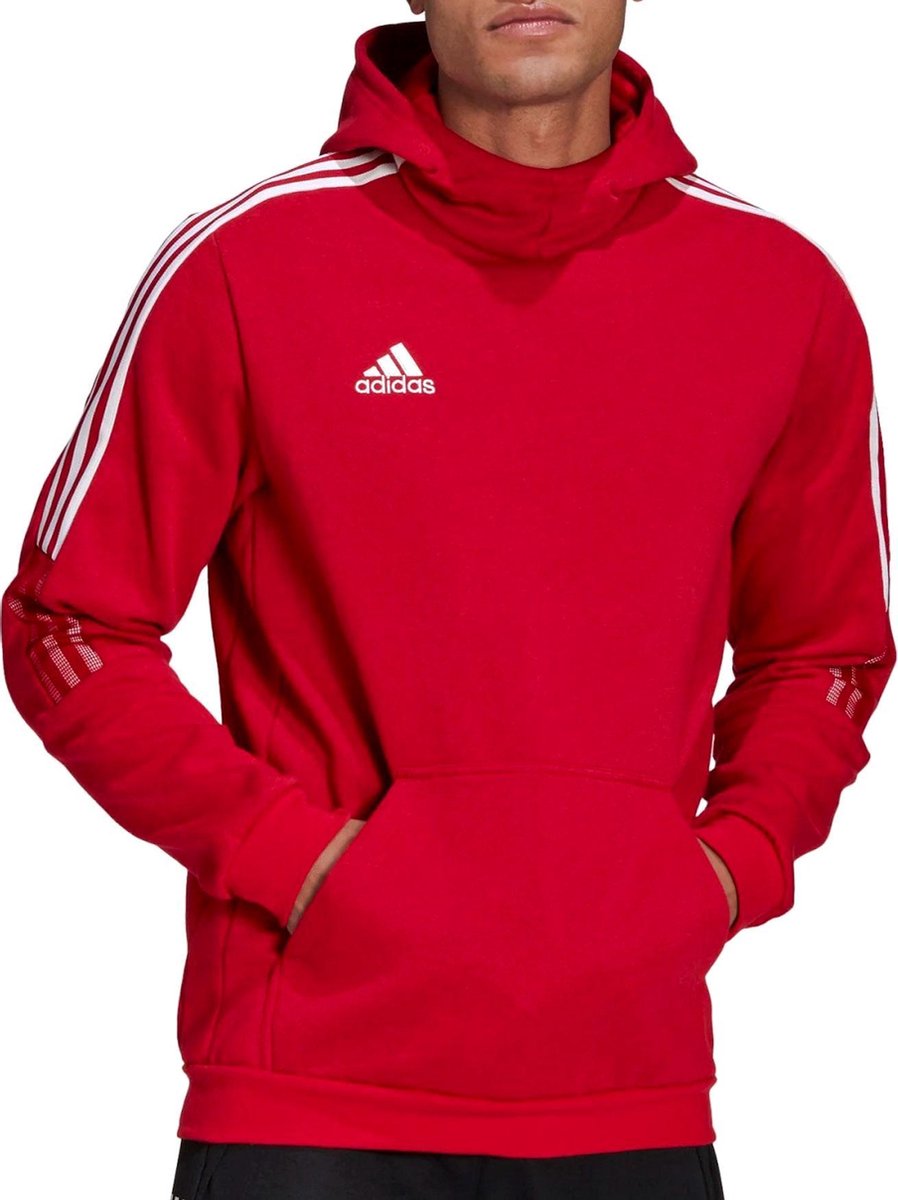898x1200-24 adidas Sporttrui - Maat XXL - Mannen - rood/wit - Afbeelding 1