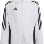 adidas Jas Kinderen Tiro 24 Wit - Maat 140cm