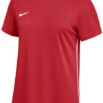 Nike Team T-shirt Dames Dri-FIT Park 26 Rood - Maat L
